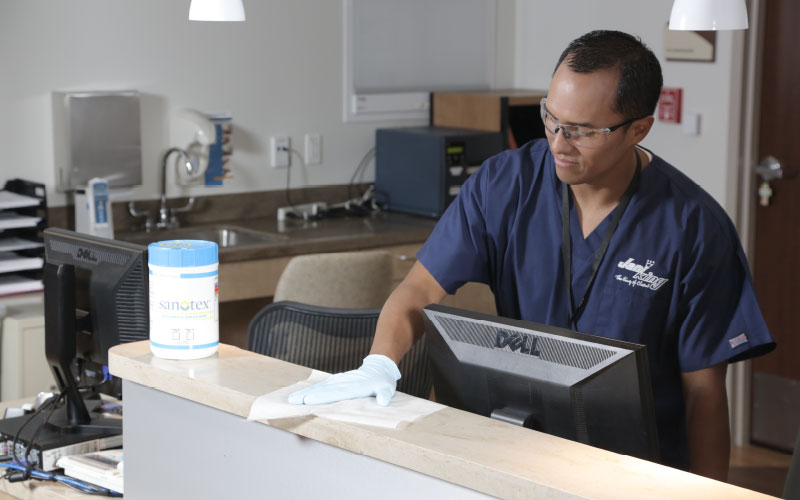 Healthcare and medical cleaning services