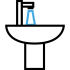 the letter a is shown in blue