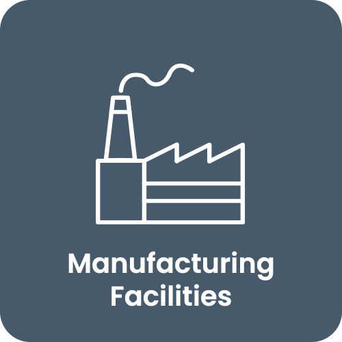 manufacturing facilities logo