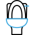 toilet bowl icon