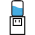 water dispenser in the office icon